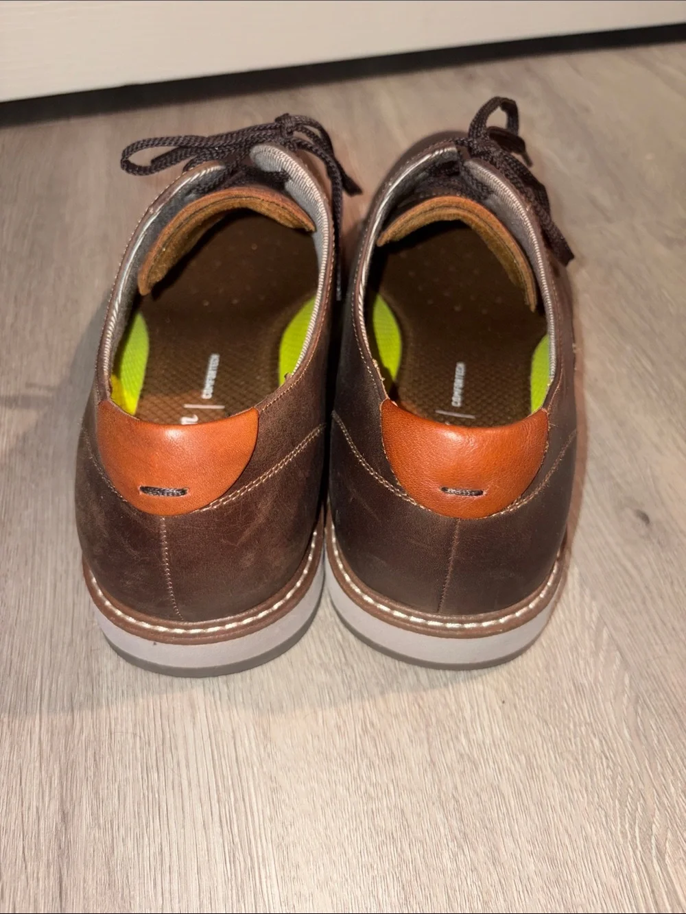 Florsheim Men’s Brown Leather Casual Dress Shoes